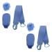 2pcs Bath Set Shower Mitt Bathroom Supplies Bath Scrubber Belt Bath Brush Belt Shower Ball Bath Back Scrubber Shower Back Scrubber Bath Ball Bath Back Brush Bath Scrubbing Brush 73x8.3cm 1.0