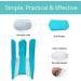 CAidRE Sock Aid - Sock Aide Device for Elderly, Disabled, Pregnant, Diabetics | Sock Helper Tool Blue - Buy Online on GoSupps.com