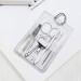 Fingernail Scissors Nail Care Kit for Women Unisex Travel Gift Clear Manicure Bag Pedicure Set Cutters Drop Shipping - Buy Online on GoSupps.com