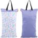 Diaper Bag Waterproof Large Capacity Hanging Wet Dry Cloth Baby Inserts Nappy Laundry Storage Bag for Newborn Infants (EF203) - Buy Online on GoSupps.com
