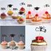 TOPBATHY 2024 Graduation Theme Cupcake Toppers 12pcs Glitter Grad Cap Cake Picks 2024 Diploma Appetizer Picks for Graduation New Years Party Cake Decorations - Buy Online on GoSupps.com