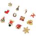 Beaupretty Christmas Nail Jewelry and Decorations 3D Rhinestone Nail Decals Nail Art Stickers 12pcs(Mixed Color) - Buy Online on GoSupps.com