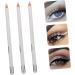 3Pcs White Eyeliner Eyebrow Makeup Kit Eyeshadow Pencil Highlighter Long Lasting Eyeliner Pencil Highlighter Eye Pencil Silkworm Pen Brush Beeswax - Buy Online on GoSupps.com