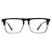 Peepers by PeeperSpecs mens Swagger Blue Light Blocking Reading Glasses Black/Smoke 55 mm US