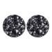 1 piece of punk titan steel men strong magnet ear clip stud hip hop punk punk jewelry fake men clip earrings piercing magnetic black 10 mm