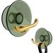 Itrimaka Plug-In Cable Holder | Drill-Free Key & Bathrobe Hook Organizer | Versatile Storage Hooks for Kitchen Bathroom & More - Translucent Green - Buy Online on GoSupps.com