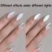 White Pearl Chrome Nail Powder Set - High Gloss Glitter Nail Art Kit for Manicure Decorations - Buy Online on GoSupps.com