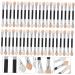 PLAFOPE 40pcs Latex Eye Shadow Stick Portable Makeup Professional Eyeshadow Sponge Aluminum - Buy Online on GoSupps.com