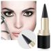 LOKFAR 2 Pcs Black Gel Eyeliner Set - Smudge Proof & Waterproof Matte Black Eye-liner Pencil for Women - Buy Online on GoSupps.com