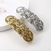 Vintage Hair Clip Knot Hair Pins Hollow Alloy Silver Hair Accessories for Women Girls Metal Hair Clips - Buy Online on GoSupps.com