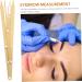SOESFOUFU Eyebrow Ruler Tool 1pc Caliper Steel Golden Positioning Tools Sliding Mean Measuring Makeup Stainless Ratio Metal Dies 25x5x0.6cm Golden - Buy Online on GoSupps.com