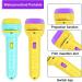 Children's Projector Flashlight - 2-Piece Set with 80 Fun Patterns for Kids Aged 2-8 | Perfect Gift for Girls | Energy Class A++ - Buy Online on GoSupps.com