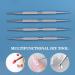 Dotting Tools 4PCS Professional Ball End Nail Art Tools Nail Art Brushes Detail Pen Nail Dotting Tool Design Tools Stailess Steel Dotting Pen Tool Rhinestone Picker Tool - Buy Online on GoSupps.com
