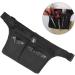 YAOGOHUA Multi Functional Portable Scissors Waist Bag Hair Clip Comb Hairdressing Tool Storage Bag Black - Buy Online on GoSupps.com
