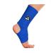 AQF MMA Ankle Support Brace Guard - Blue L | Achilles Tendon Pain Relief & Compression Sleeve for Muay Thai, Kick Boxing, Sprains - Elasticated & Breathable - Buy Online on GoSupps.com