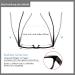Kerecsen 5 Pack Reading Glasses for Men & Women - High-Quality Spring Hinges Comfortable Rectangular Design 0.75 Magnification - Stylish & Practical Vision Aid - Buy Online on GoSupps.com