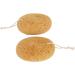 2-Piece Peeling Shower Sponge Set | Gentle Exfoliation for Soft Smooth Skin | Ideal for Sensitive Skin - Buy Online on GoSupps.com