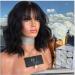 BGHJUE African Black Fluffy Short Hair Lace Front Wig - Pre-Plucked Human Hair for Black Women | Brazilian Remy Quality - Buy Online on GoSupps.com