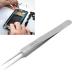 Premium Finch Tweezers for Semiconductor: Fine Lace Acid-Resistant Stainless Steel Corrosion & Wear Resistant - Buy Online on GoSupps.com