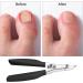 Podiatrist Toenail Nipper - Heavy Duty Nail Clippers for Thick & Ingrown Toenails | Long Handle Stainless Steel Pedicure Tool for Seniors - Locking Design (Black - Buy Online on GoSupps.com