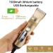 Professional Hair Clippers for Men - Rechargeable Electric Trimmer with LED Screen & Washable Ceramic Blades (Gold - Buy Online on GoSupps.com