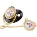 Buy BPA-Free Silicone Bling Baby Pacifier with Clips | Soft & Lightweight for 6-18 Months | International Shipping - Buy Online on GoSupps.com