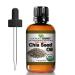 Mayan's Secret Chia Seed Oil USDA Certified Virgin Organic 100% Pure & Natural Cold Pressed Virgin Unrefined in Amber Glass Bottle w/Glass Eyedropper for Easy Application (4 oz /118 ml)