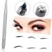 Beavorty 3 pcs Pointed Thin Manual Slender Pen Silver Embroidery Single-end Eyebrow Multifunction - Buy Online on GoSupps.com
