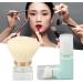 Dual Ended Makeup Brush 2pcs Strong Powder Grasping Loose Powder Brush Storage Box 360 Degree Rotation for Blusher - Buy Online on GoSupps.com