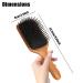 olelo Natural Wooden Paddle Hair Brush - Eco-Friendly Beech Scalp Massage Brush for Thick, Curly, Thin, Long, Short, Wet or Dry Hair - Square Black - Women, Men, Kids - 1 Count - Buy Online on GoSupps.com