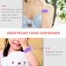 Healifty 5 Sets Silicone Hand Wash Wristband with Squeeze Bottles - Portable & Refillable for Outdoor Winter Travel - Buy Online on GoSupps.com