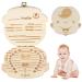 Demarsen Baby Teeth Save Box Milk Teeth Box Baby Teeth Box Save Organizer for Baby Milk Teeth Personality Baby Teeth Box Tooth Saver Design for Kids Deciduous Teeth Collection Boy