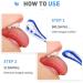 FANCI Tongue Scraper Tongue Brush 3-Pack - 3 Colors - 3 Count - Dental Hygiene Tool - Buy Online on GoSupps.com