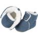 MASOCIO Baby Winter Warm Booties - Navy Blue | 12-18 Months | Anti-Slip Soft Sole Boots for Infant Boys & Girls - Buy Online on GoSupps.com