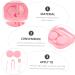 4-Piece Contact Lens Container Set | Colored Lens Case & Easy-Wear Frames | International Shipping Available - Buy Online on GoSupps.com