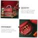 HOMSFOU 6pcs Boxes Packing Box Gifts Chocolate Gift The Gift Candy Romantic Decor Holder Romantic Treat Cases Wedding Decor Wedding Supplies Bridesmaid Red Storage Box Plastic Court Style - Buy Online on GoSupps.com