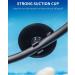 Pawfly Suction Cups Aquarium Clips - 20 Pack for 0.5cm ID Airline Hoses - Black Air Hose Holder Clamp Accessories for Fish Tank Ventilation - Buy Online on GoSupps.com