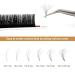 Qwaszx 0.05/D Curl Eyelash Extension Fan - 8-15mm Mixed Length - Convenient Flowering Eyelashes - Buy Online on GoSupps.com