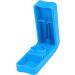 com-four 2x 7-Day Medication Dispenser - Easy Read Pill Box for Morning Noon Evening - Weekly Tablet Organizer with Divider - Alpine White - Buy Online on GoSupps.com