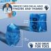 Dr. Frederick's Frosty Fingers Gel Ice Packs - 2pc Set for Finger & Thumb - Reusable Sleeves for Injury, Arthritis, and Pain - Buy Online on GoSupps.com