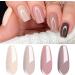 Vishine Gel Nail Polish Nude Pastel Beige Brown Gel Polish 4 Natural Colours Gel Polish Set UV Soak Off Nail Polish Design DIY Home Salon 8ml 4 Colour-C015 - Buy Online on GoSupps.com