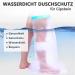 Yeloumiss Waterproof Shower Leg Protector | Adult Plaster Protection for Toes Ankles Feet and Knees | Keep Casts and Bandages Dry - Buy Online on GoSupps.com