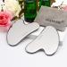 Stainless Steel Gua Sha Facial Tool for Face Massage - FUANKANG Silver - Buy Online on GoSupps.com