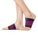 Arch Support - 2 Plantar Fasciitis Braces/Sleeves. Foot Care Heel Spurs Feet Pain Relief Flat & Fallen Arches High Arch (Pink)