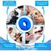Buy Supet Inflatable Dog Protective Collar | Adjustable Comfortable & Safe | M Size (22.9-33.0 cm) - Blue | International Shipping Available - Buy Online on GoSupps.com