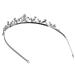 SAMKY Elegant Bridal Tiara Crown - Floral Rhinestone Crystal Wedding Prom Accessory - Buy Online on GoSupps.com