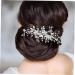 Beaupretty Wedding Hair Accessories Rhinestones Pearl Hair Clips Tiara Hair Barrettes Hair Pin Rhinestone Clips for Hair Metal Hair Comb Vintage Women's Zinc Alloy Hair Piece - Buy Online on GoSupps.com