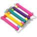 Vktech Bird Cage Hammock Swing Toy for Parrot, Parakeet, Budgie, Cockatiel - Hanging Toy Style A - Buy Online on GoSupps.com