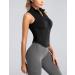 Flygo Women's Sleeveless Yoga Active Jacket Vest - Black Small - Buy Online on GoSupps.com