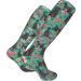 Portuguese Water Dog Compression Socks for Men & Women | 15-20 mmHg Circulation Support | Floral Patterns for Running & Cycling - Buy Online on GoSupps.com